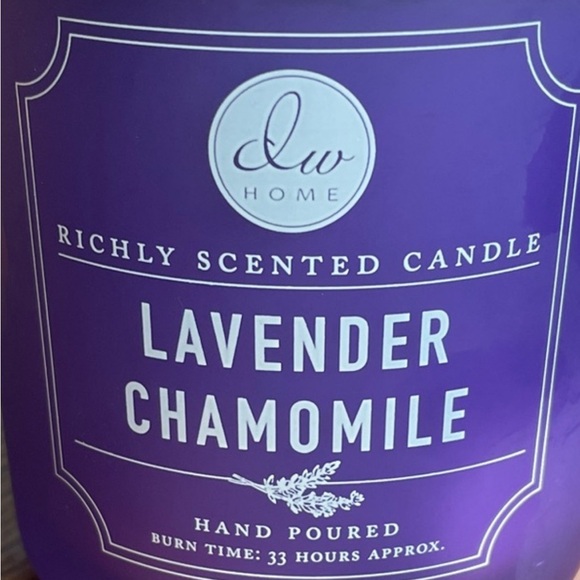 DW Home Other - DW Home Lavender Chamomile Candle - Rich Purple.Made in USA .